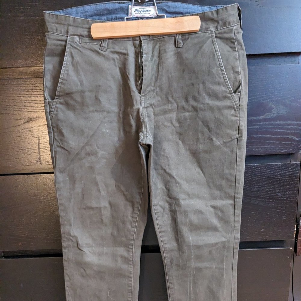 Light Gray Chino Pants - Flag & Anthem - 30/32